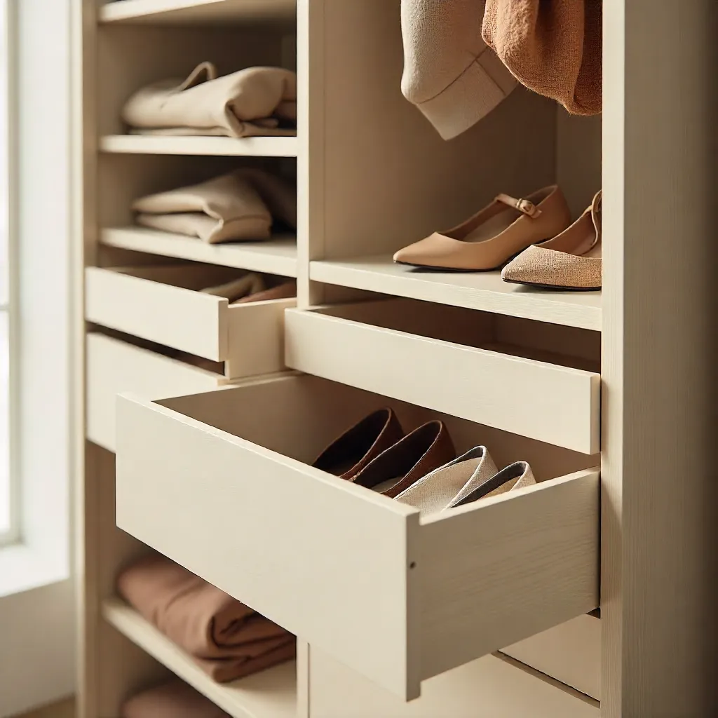 Minimalist style gallery with curated outfit combinations